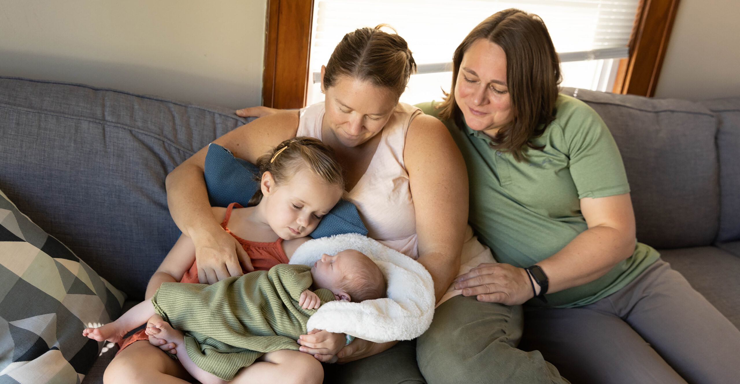 Photograph "Welcome Little One" by Dawn Hartman. Visit LGBTintimacyproject.org